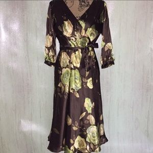 Banana republic faux wrap dress